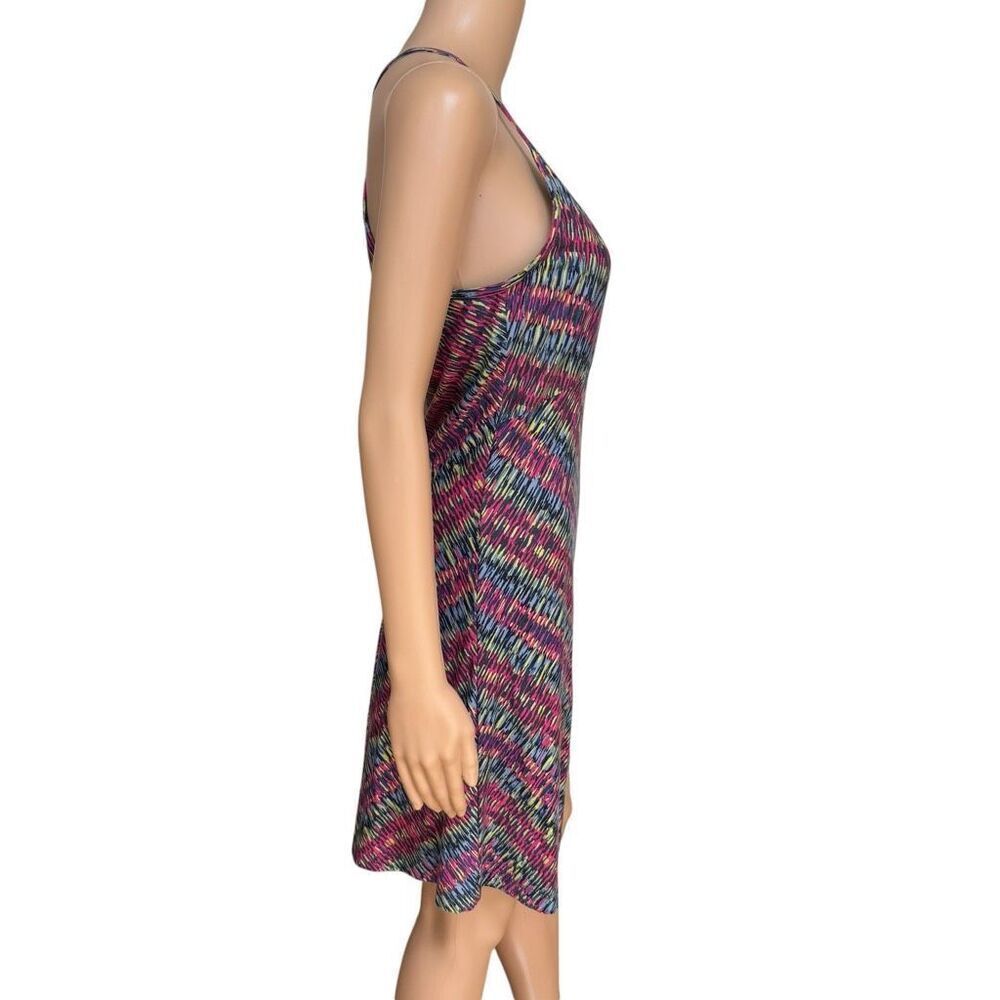 Patagonia Spright Dress Multicolor organic Cotton Blend Built In Bra Size M - Picture 2 of 6